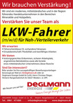 VERSTÄRKUNG GESUCHT !  Werden Sie Teil unseres Teams !